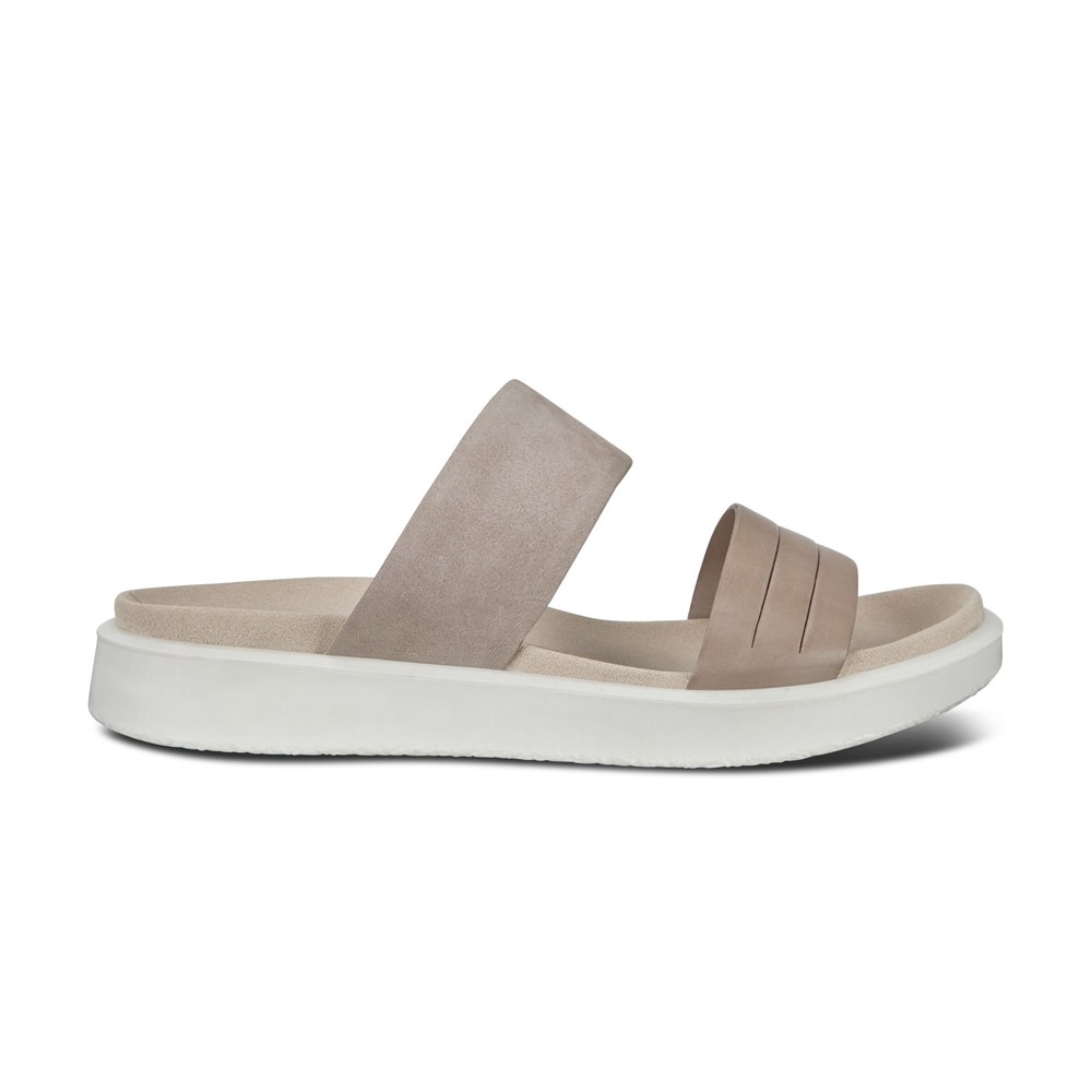 Sandalias Mujer - ECCO Flowt W Flat - Grises - XBC624751